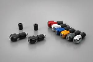 DAYTONA デイトナ アルミバーエンド ラウンド/シルバー -67811