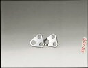KIJIMA キジマ ウインカーステーベース メッキ SR400/トリッカー 2コSET 217-2007