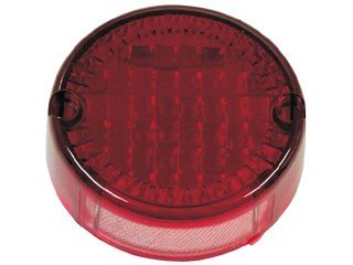 KIJIMA キジマ テールレンズ ラウンドL レッド 55.5P (217-4058)