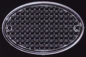 KIJIMA キジマ テールレンズ オーバルフラット クリア (217-4105)