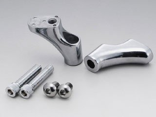 KIJIMA キジマ メーターステー イドウキット　XLH/FXDタイオウ ポリッシュ　HD-01953