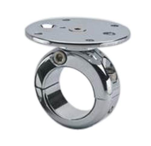 KIJIMA キジマ テックマウント 7/8”-1 1/4”クランプ 3G ベーシック メッキ　TM-430912C