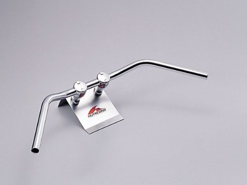 ハリケーン　HB0171C-01 80クラシック ハンドル クロームメッキ 外径φ25.4mm 内径φ21_全高80mm 全巾735mm