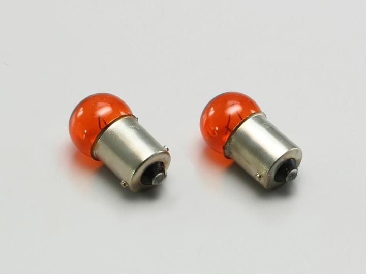 大阪単車用品工業 オレンジバルブ ウインカー用 12V/23W 2個セット HA6812