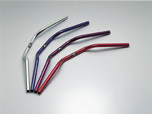 ハリケーン　HB0204A コンチ1型 ハンドル シルバーアルマイト ジュラルミン引抜き材使用_外径φ22.2mm 内径φ14mm