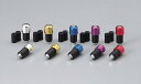ハリケーン HB0312R φ22アルミサイドキャップ フライス入 レッドアルマイト 汎用タイプ_一般スチール ステンレス ジュラルミンハンドルに適合