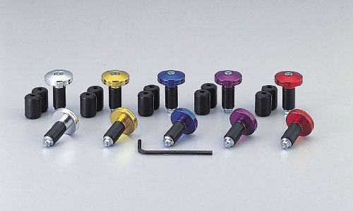 大阪単車用品工業 HB0340A 直径30アルミサイドキャップ オフロードタイプ シルバー...