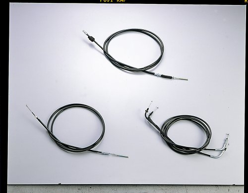 ハリケーン　HB6387 ロング スロットルケーブル W ブラック マジェスティ250(〜'06)/C/SV_※4D9不可