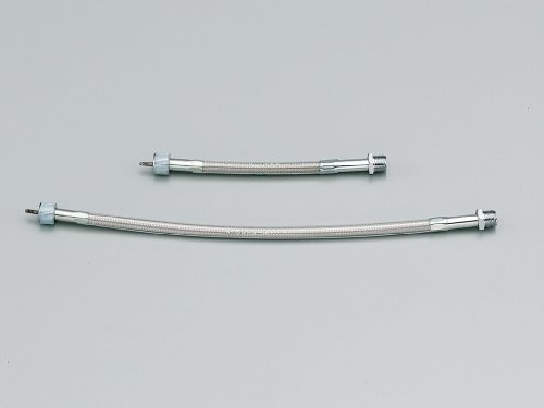 大阪単車用品工業 ハリケーン　HB6681M 延長 メーターケーブル ステンレスメッシュ 150mmロング 汎用