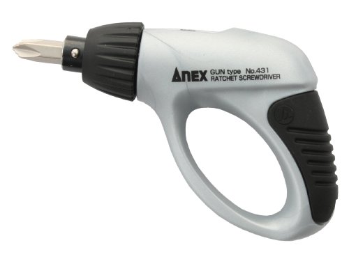 Rakuten - アネックスツール ANEX　431　ガンドラネジピタラチェットドライバー