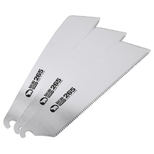 バクマ工業 バクマソー 替刃 メッキ 265 3枚入