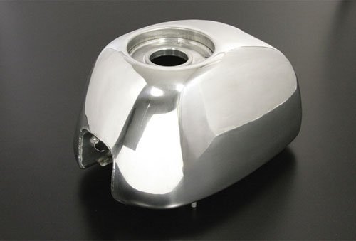 スペシャルパーツ武川 G-スタイルアルミタンク (エアプレーンキャップ対応)　6V5Lモンキー/12Vモンキー　品番：09-15-0006