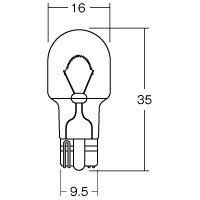 M&Hマツシマ M＆Hマツシマ　1PWB52OR 12V 18W オレンジ 1ケパック