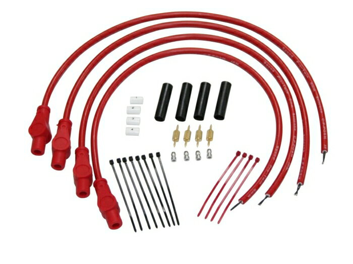 CF.POSH 681230-04 スピードプロツインプラグコード赤