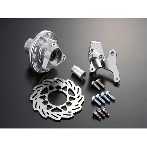 【在庫限即納】SHIFT UP キャリパ-サポ-ト forカニbremboφ27 FF(SILVER)　(205086-CS)