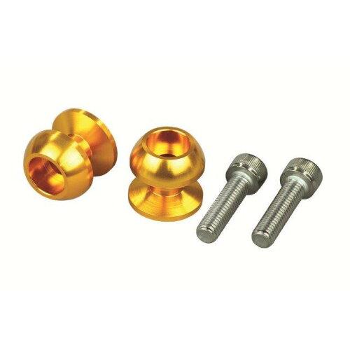 POSH Faith アルミカラ-ドマシニング ネットアンカ- 8mm (ゴ-ルド)　(004012-04)