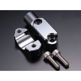 POSH Faith ハンドルマウントミラ- アダプタ- (シルバ-)　(000708-03)