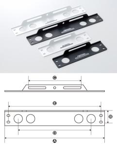 アクティブ(ACTIVE) ACTIVE/1880045 OILクーラーステー ストレート 4.5インチ 汎用