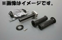 【在庫限即納】Active ハイスロKIT [TYPE-3/メッキ金具] 巻取φ44 Black [ワイヤー:700mm仕様] 1063612