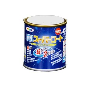 アサヒペン AP 水性スーパーコート 1/12L 黄色