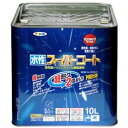 アサヒペン AP 水性スーパーコート 10L なす紺