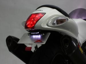 ハリケーン ハヤブサ1300 ('08〜'11) 用 フェンダーレスkit ブラック HA6617