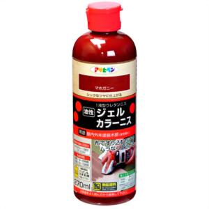 アサヒペン AP ジェルカラーニス 270ML マホガニー