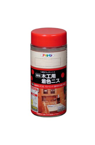 アサヒペン AP 木工用着色ニス 300ML メープル
