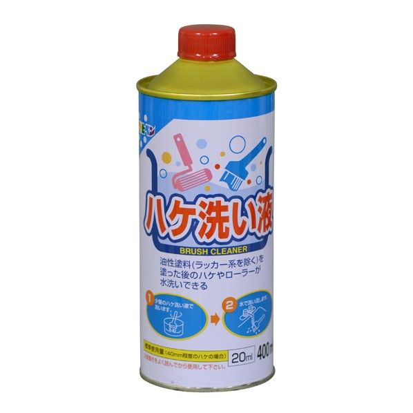 アサヒペン AP ハケ洗い液 400ML