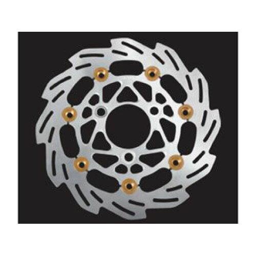 シフトアップ(Shift Up) NSF REAR ウェーブF.ディスクロ-タ-160 SILVER/GD　(201254-03)