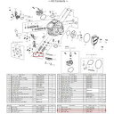 SP武川 バルブコッタ- (4個入)　Super Head 4-Valve Head専用 12V-Monkey　品番：00-01-1039