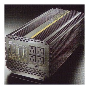 セルスター工業 大容量インバーター 定格出力1750W 12V専用 (DAC-2500/12V)