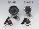 KIJIMA キジマ スピードメーター パルスシキ クロパネル 240km/h 48mm 510-024