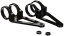 POSH マシンドホリゾン ロングヘッドライトステ- 41mm BLACK (030049-06)