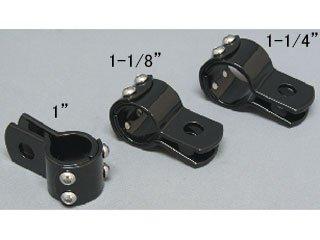 KIJIMA キジマ 3ピースクランプ 1-1/8in クランプ ブラック　HD-05404