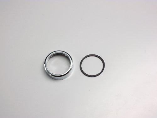 ハリケーン　HA6834 交換リム クロームメッキ φ37mm ミニブレットウインカー用