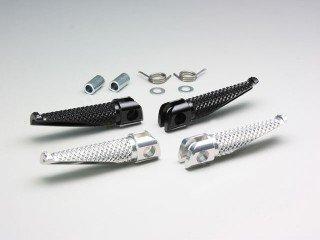 大阪単車用品工業 ステップバー ブラックアルマイト (HF5101B)