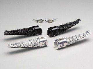 大阪単車用品工業 ステップバー ブラックアルマイト (HF5102B)