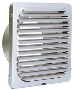 西邦工業 外壁用アルミ製換気口〈フラットグリル〉　KX-150N　【339-0477】