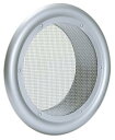 西邦工業 外壁用ステンレス製換気口〈フラットグリル〉 SN-300S 【339-1422】