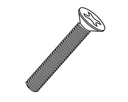 デンサン/ジェフコム ジェフコム SV-445P ISOサラ小ネジ 管理コード:15118