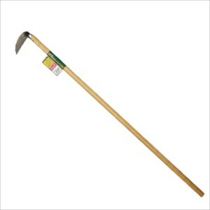 石黒金属 ステンレス 長柄 立刈鎌(波刃) A-106