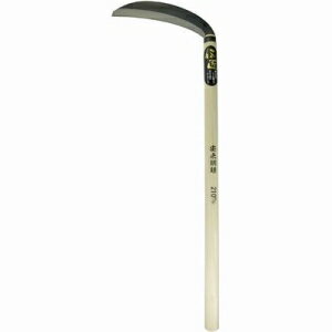 伝匠 東北型 三日月鎌 2尺柄 日立安来鋼 210mm