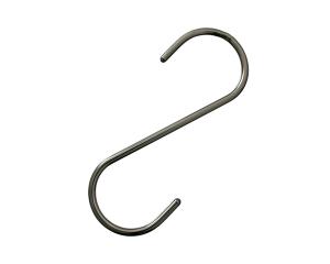 HILOGIC ハイロジック EH-258 Sフック 5×150mm 黒クローム 1本入