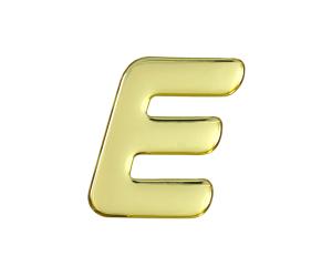 HIKARI 光 GM60-E ゴールドメタル文字 E