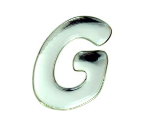 HIKARI 光 SM60-G シルバーメタル文字 G