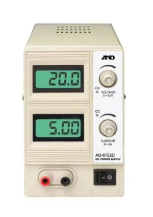 A&D(エーアンドデー) 直流安定化電源　20V-5A　AD-8722DQR0000811-5314-13