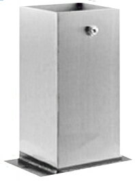 水上金属 ステンレス箱型装飾柱受　118mm　【634-5003】
