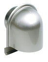 水上金属 ワールド ステンレスD型フード付ガラリ φ150 HL WDF-150 【932-5124】