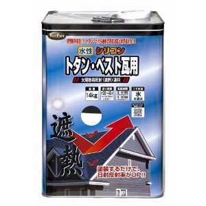 ニッペホームプロダクツ ニッペ 水性シリコントタン・ベスト瓦用 14K マルーン
